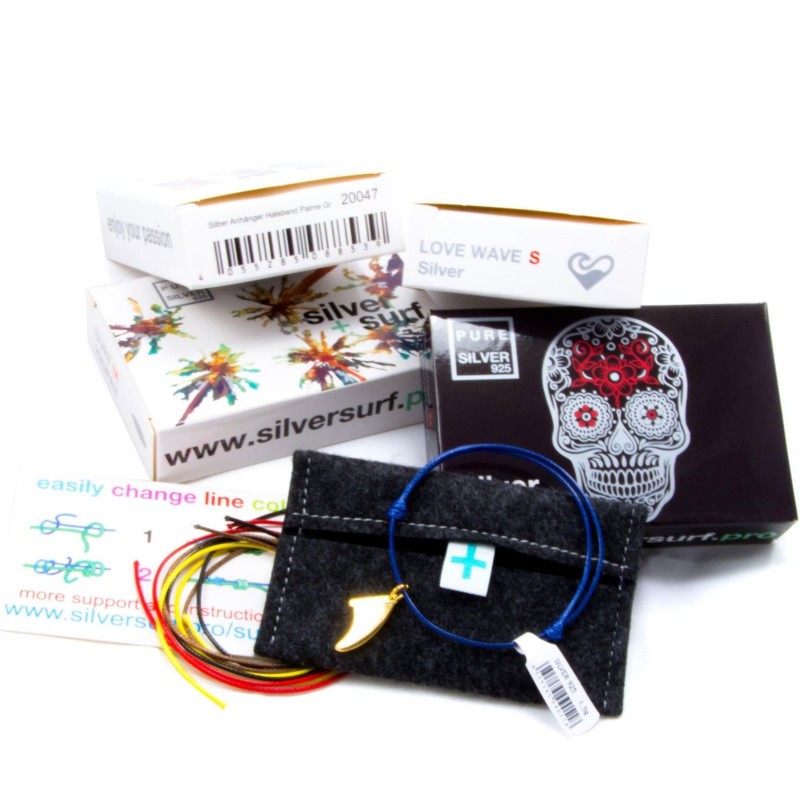 Κόσμημα Ασημένιο πτερύγιο surf - Silver+Surf  (surf2750)