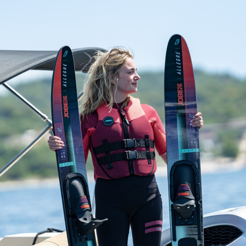 Πέδιλα για θαλάσσιο σκι Jobe Allegre Combo 67'' Κόκκινο (surf2824)