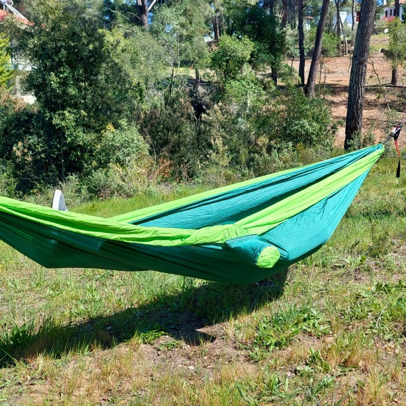 Αιώρα αλεξίπτωτου διπλή 300*200cm 300kg Πράσινη - Yaia (surf2850)