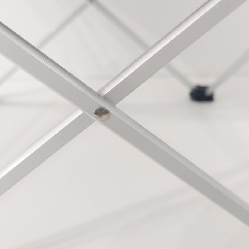 Πτυσσόμενο Τραπέζι camping αλουμινίου 41*34*29cm Μπλε - Yaia (surf2845)