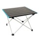 Πτυσσόμενο Τραπέζι camping αλουμινίου 41*34*29cm Μπλε - Yaia (surf2845)