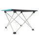 Πτυσσόμενο Τραπέζι camping αλουμινίου 41*34*29cm Μπλε - Yaia (surf2845)