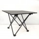 Πτυσσόμενο Τραπέζι camping αλουμινίου 56*40*40cm Μαύρο - Yaia (surf2861)