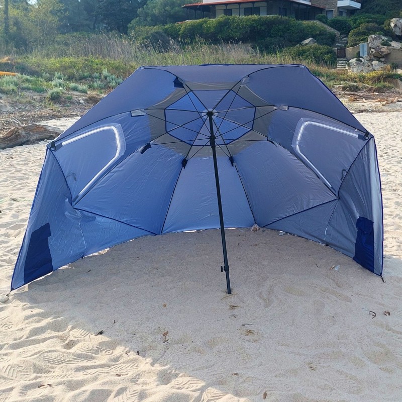Ομπρέλα-σκηνή πλάγιας τοποθέτησης 240cm Μπλε - Yaia (surf1403-2401)