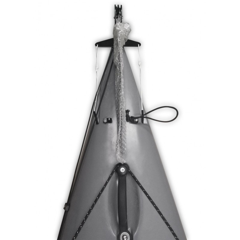 Hug διθέσιο sit-in καγιάκ SCK - Άσπρο/Μαύρο (surf0201-52078)