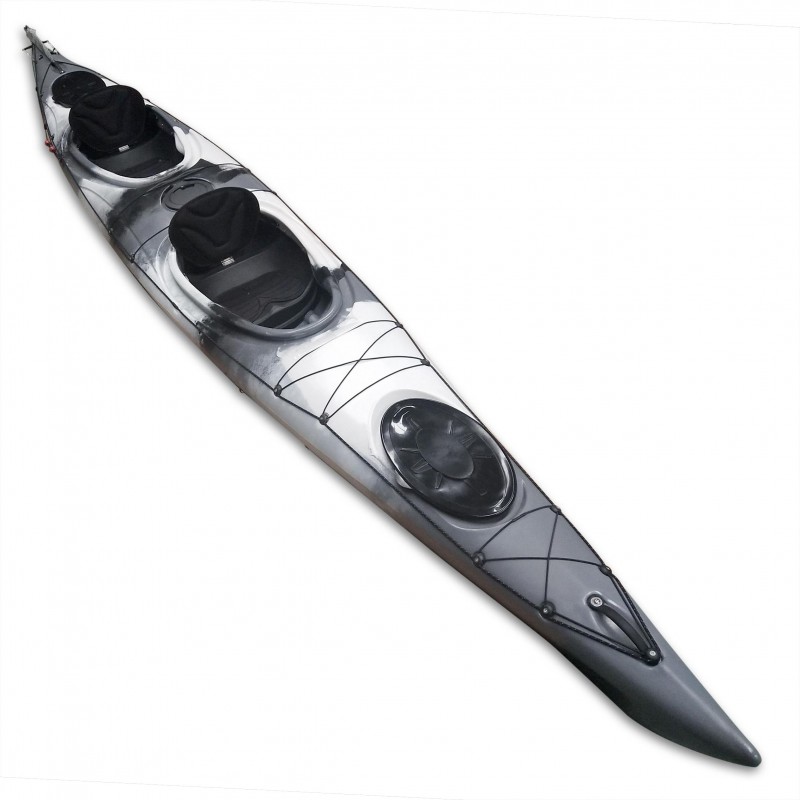 Hug διθέσιο sit-in καγιάκ SCK - Άσπρο/Μαύρο (surf0201-52078)