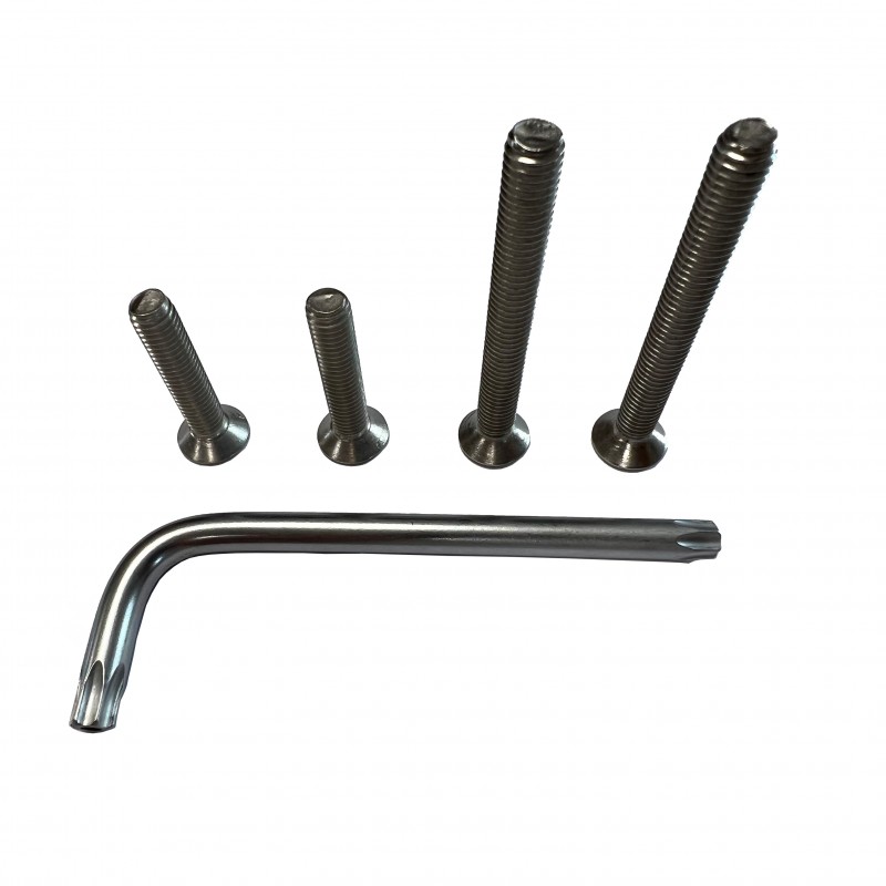 Indiana Foil HP Set of Alu Mast & Adaptor Screws (surf1203-3551)