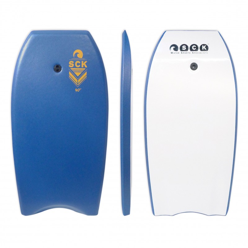 Bodyboard 41inch μπλε με leash καρπού SCK (surf0109-41142)