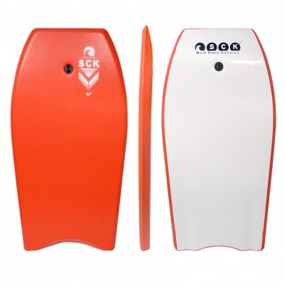 Bodyboard 42inch κόκκινο με leash καρπού SCK (surf0109-42442)