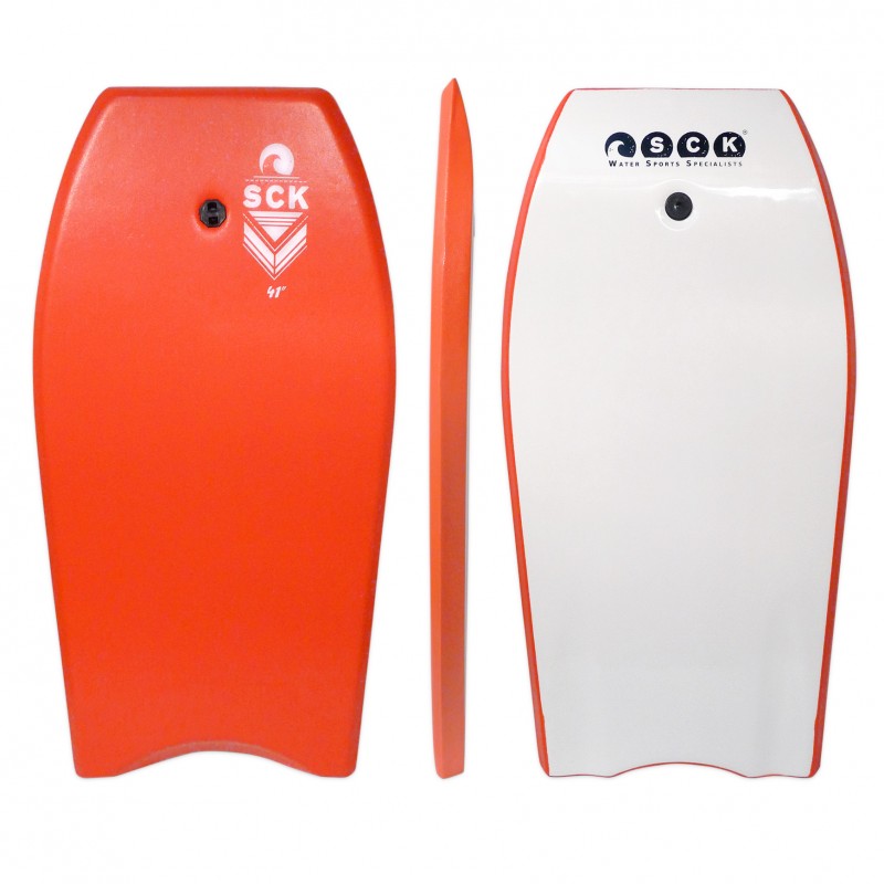 Bodyboard 42inch κόκκινο με leash καρπού SCK (surf0109-42442)