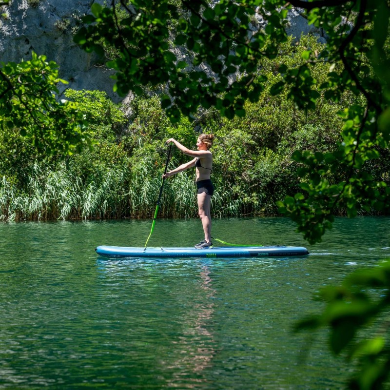 Jobe Φουσκωτή σανίδα SUP 10'6'' Yarra Πακέτο με κουπί Stream 40 - Steel Blue  (surf486425009)