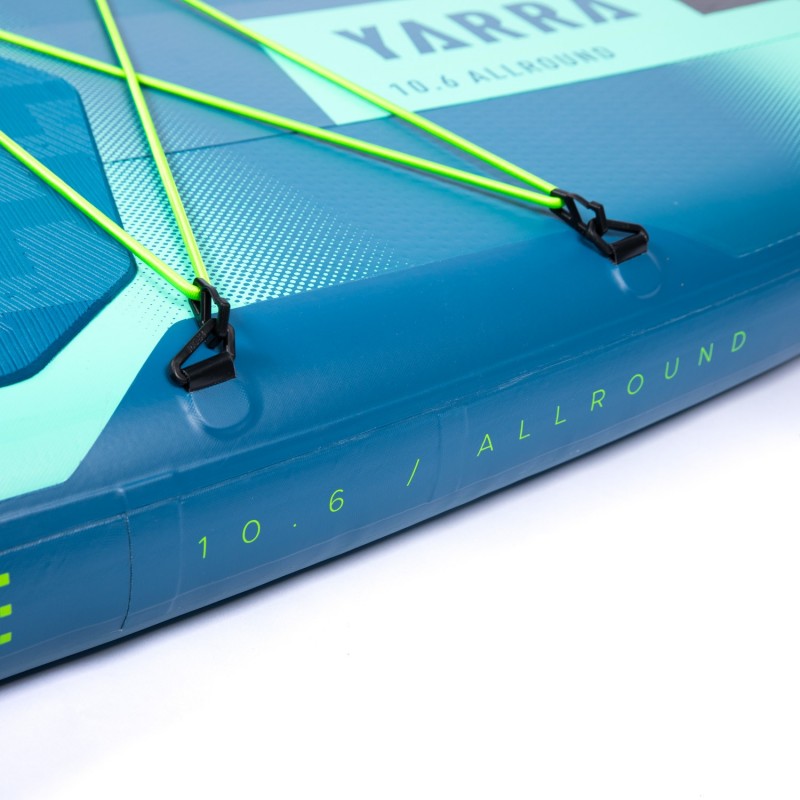 Jobe Φουσκωτή σανίδα SUP 10'6'' Yarra Πακέτο με κουπί Stream 40 - Steel Blue  (surf486425009)