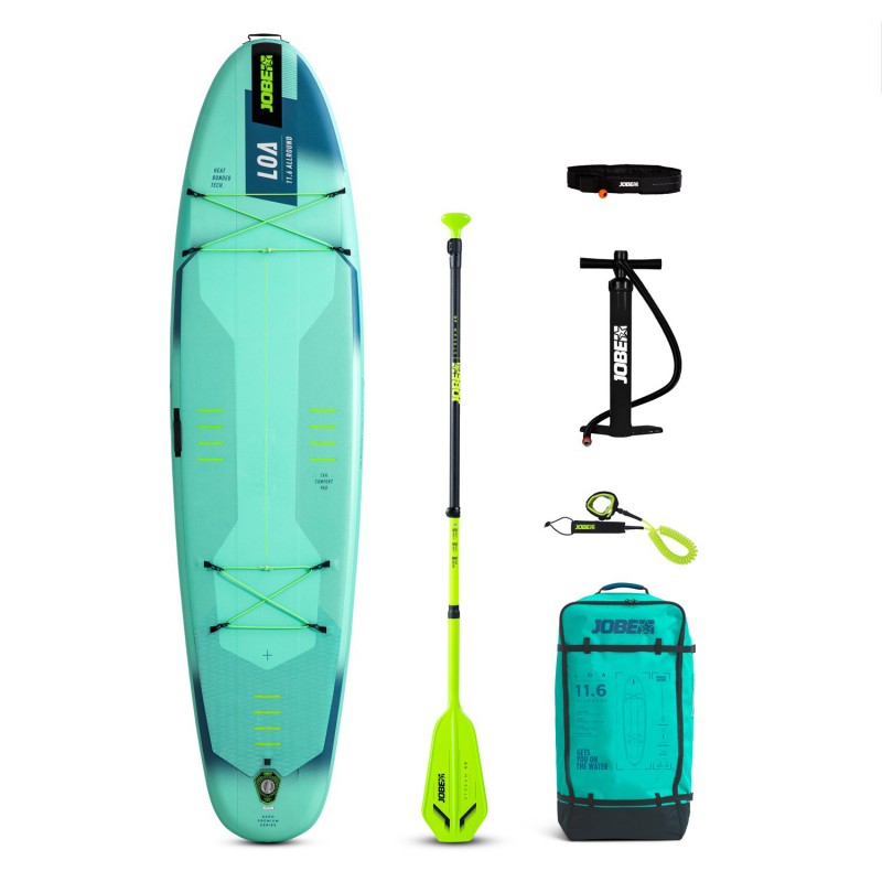 Jobe Φουσκωτή σανίδα SUP 11'6'' Loa Πακέτο (surf486425014)