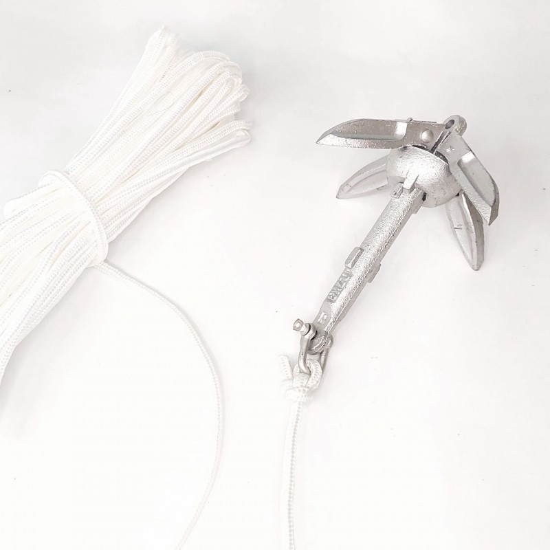 Άγκυρα καγιάκ 0.7kg με σχοινί 20μ. (surf0207-07015)