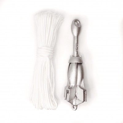 Άγκυρα καγιάκ 1.5kg με σχοινί 20μ. (surf0207-15015)