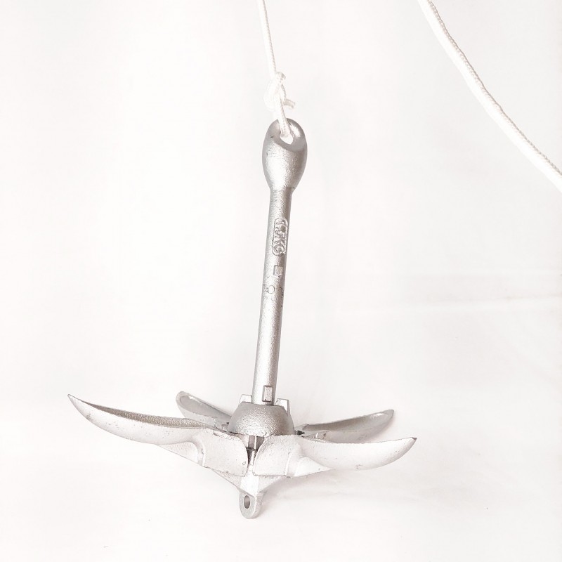 Άγκυρα καγιάκ 1.5kg με σχοινί 20μ. (surf0207-15015)