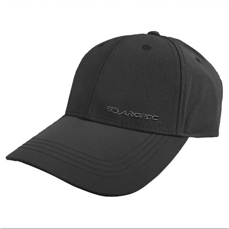 Καπέλο Jockey από αντηλιακό ύφασμα Μαύρο - Aropec (surf2722)