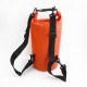 Αδιάβροχος σάκος με ιμάντες πλάτης 10L πορτοκαλί (surfDRY-10L)