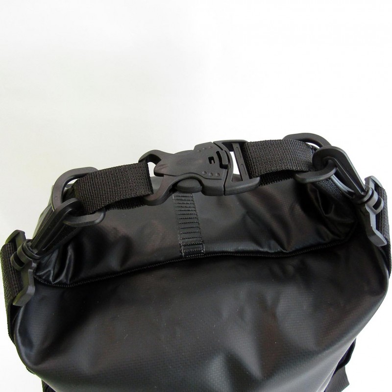 Αδιάβροχος σάκος με ιμάντες πλάτης 20L μαύρος (surfDRY-20L-BK)