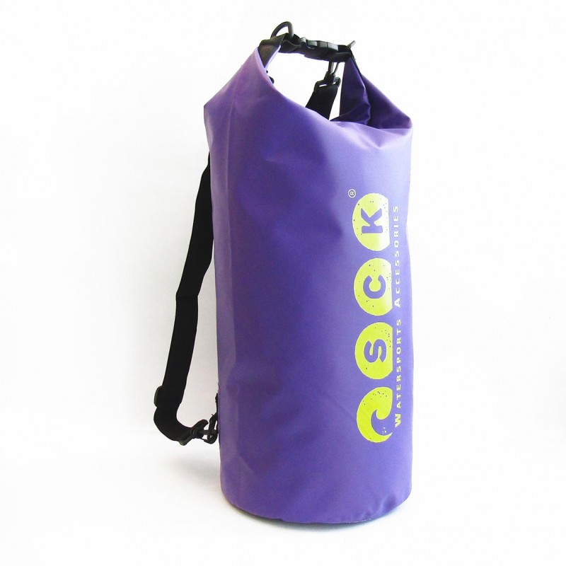 Αδιάβροχος σάκος με ιμάντες πλάτης 20L μωβ (surfDRY-20L-PU)