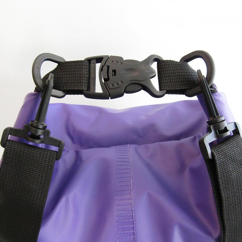 Αδιάβροχος σάκος με ιμάντες πλάτης 20L μωβ (surfDRY-20L-PU)