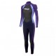 Στολή νεοπρέν Finemesh Nylon 3/2mm ολόσωμη γυναικεία Aropec (surfDS-5B52W-3-2MM-FN-NV-PUR)