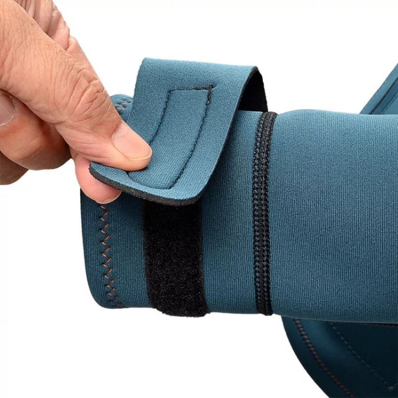 Τζάκετ με κουκούλα νεοπρέν 2mm Loosefit Γκρι/Navy - Aropec (surf2715)