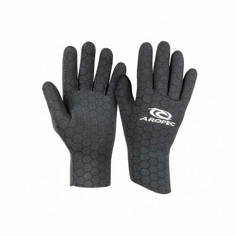 Γάντια νεοπρέν Super-Stretchy 2mm Aropec Μαύρα (surfG-ES-1D-2MM)