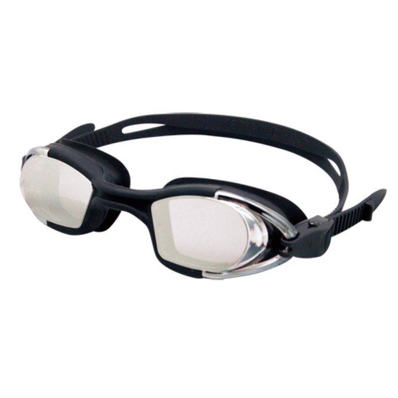 Γυαλάκια κολύμβησης μαύρης σιλικόνης - Aropec (surfGA-YA2542BM)