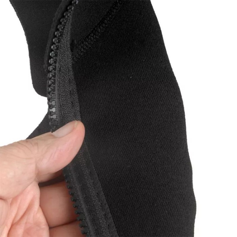 Γιλέκο νεοπρενίου 2.5mm αμάνικο με φερμουάρ και κουκούλα ενηλίκων Μαύρο - Aropec (surf2716)