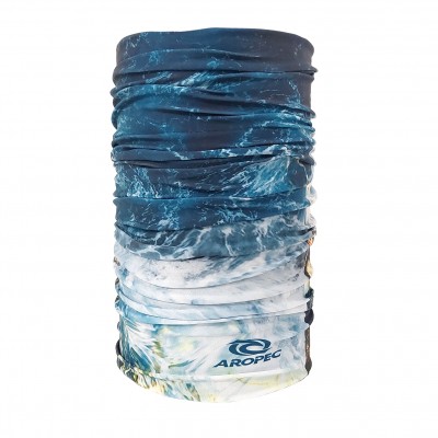 UPF 50+ Πολυχρηστικό Head Wrap & Neckwear Μπλε - Aropec (surfHead Wrap-P14)
