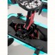 OCEANUS 335 pedal-step μονοθέσιο καγιάκ με κάθισμα αλουμινίου SCK - Μπλε/Τυρκουάζ (surf0204-33511)