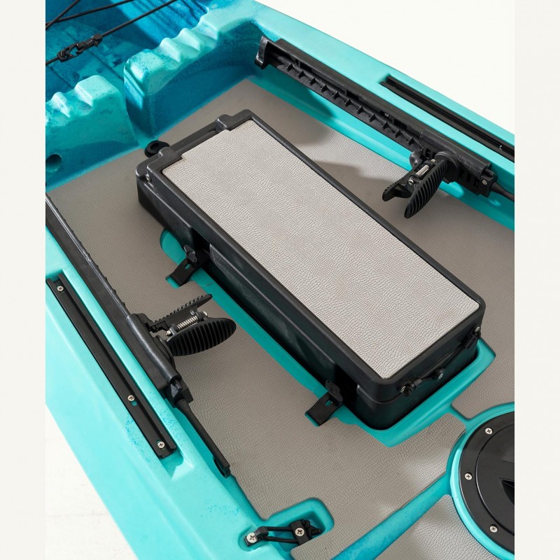 OCEANUS 335 pedal-step μονοθέσιο καγιάκ με κάθισμα αλουμινίου SCK - Μπλε/Τυρκουάζ (surf0204-33511)