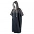 Poncho Μαύρο/γκρί quick dry - Aropec (surf2922)