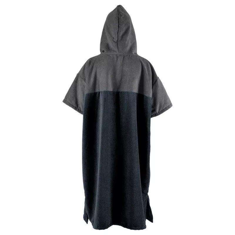 Poncho Μαύρο/γκρί quick dry - Aropec (surf2922)