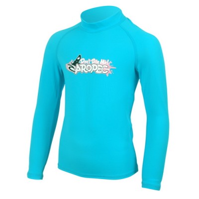 UV παιδική λύκρα μπλούζα με μακρύ μανίκι τιρκουάζ Aropec (surf03023-51C-TQ)