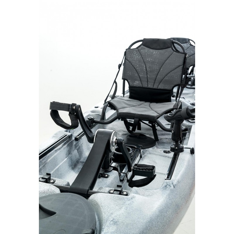 Cyclo 2 διθέσιο ποδηλατικό καγιάκ για ψάρεμα SCK άσπρο-μαύρο (surfSCK-C2-WH/BK)