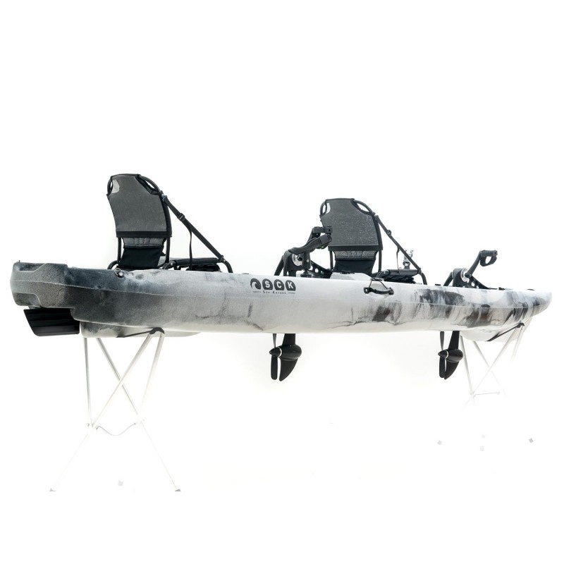 Cyclo 2 διθέσιο ποδηλατικό καγιάκ για ψάρεμα SCK άσπρο-μαύρο (surfSCK-C2-WH/BK)