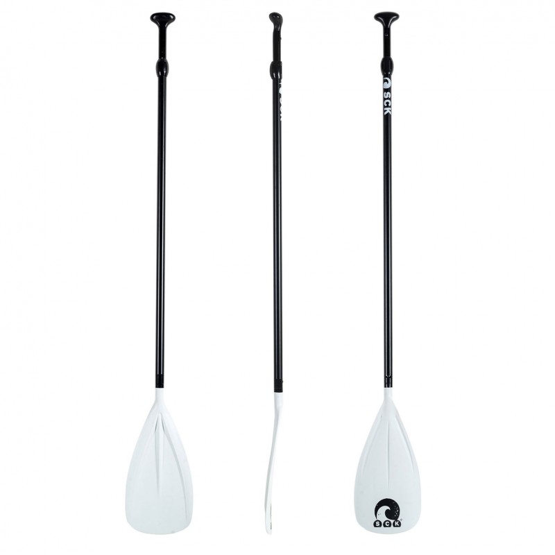 Κουπί SUP ρυθμιζόμενο 169-209cm Αλουμινίου SCK Άσπρο (surf1773)