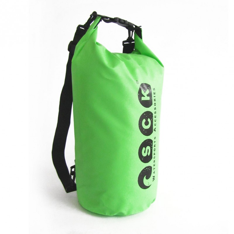 Αδιάβροχος σάκος με ιμάντες πλάτης 20L πράσινος (surfDRY-20L)