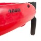 SCK Largo 300 Μονοθέσιο Pedal Kayak ready με αλουμινίου κάθισμα και τιμονιέρα | Κόκκινο-Κίτρινο (surf30054)