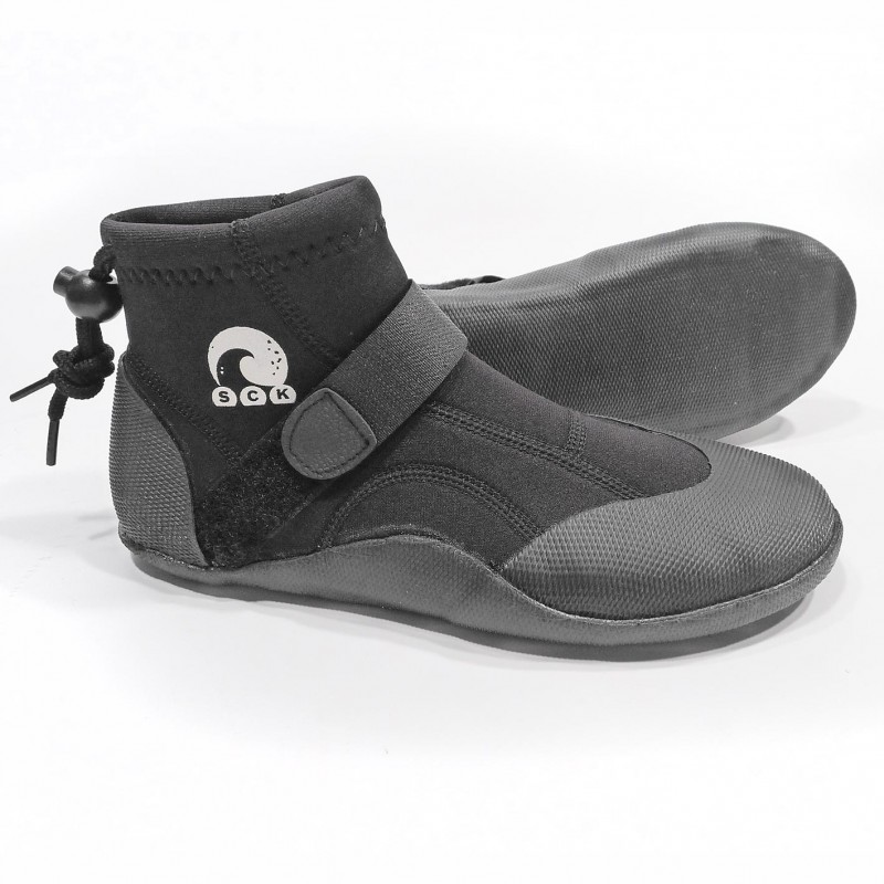 Χαμηλό μποτάκι νεοπρέν 2.5mm με βέλκρο Μαύρο SCK (surf03031-SF-20S)