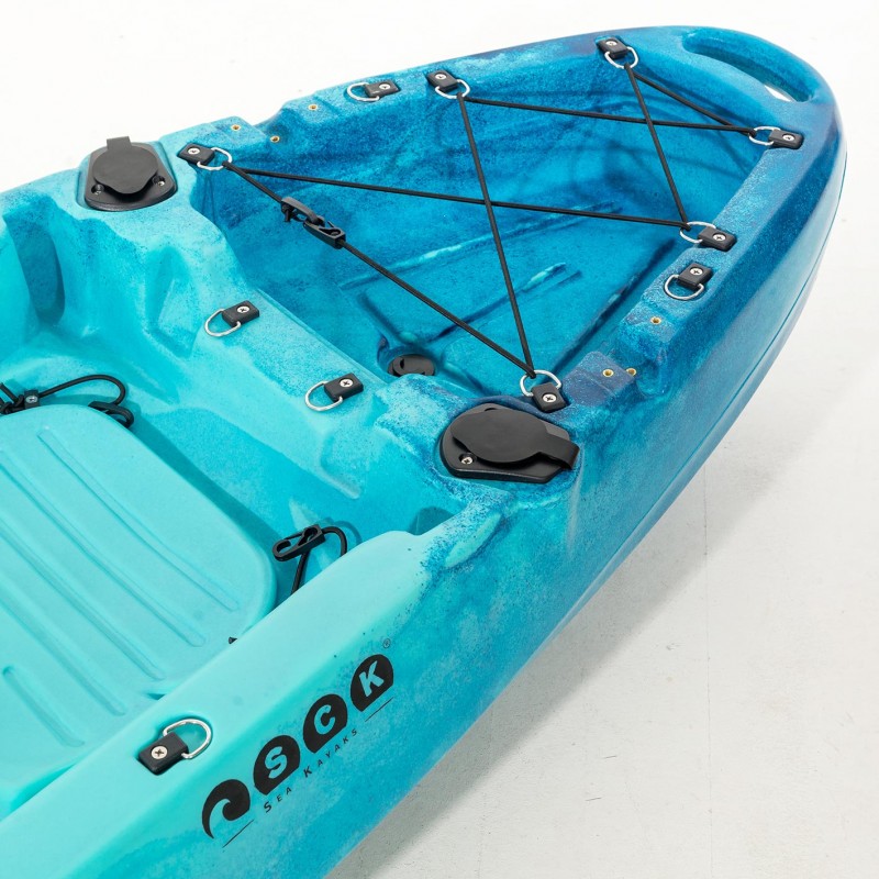 SCK Nerites θαλάσσιο καγιάκ 2+1 θέσεων Μπλε - Τυρκουάζ (surf0201-375111)