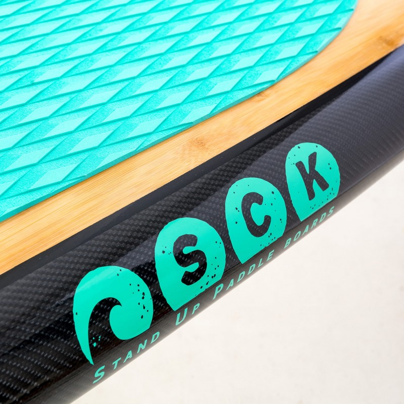 SCK Σανίδα SUP Bamboo-Carbon Silica 11'6'' (surf0103-116112519)