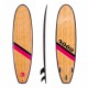 Σανίδα surf EPX Bamboo 7’2″ Black-Ruby SCK (surf0106-728425)