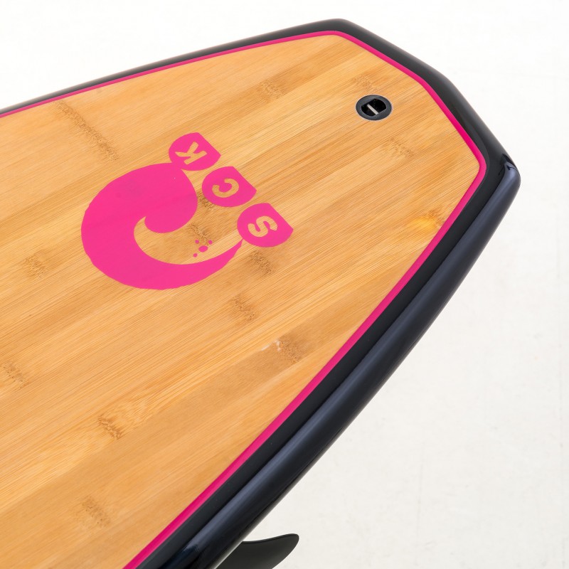 Σανίδα surf EPX Bamboo 6’4″ Black-Ruby SCK (surf0106-648425)