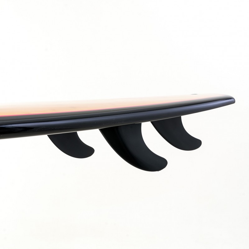 Σανίδα surf EPX Bamboo 6’4″ Black-Ruby SCK (surf0106-648425)