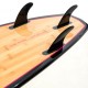 Σανίδα surf EPX Bamboo 6’4″ Black-Ruby SCK (surf0106-648425)