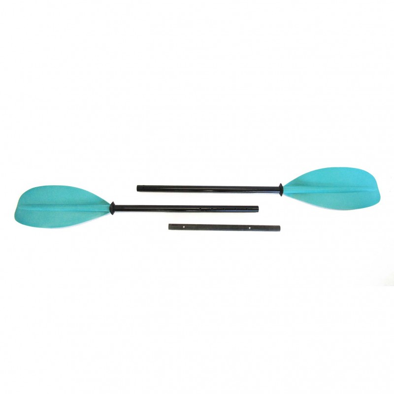 Κουπί καγιάκ ρυθμιζόμενο 215-235cm Υαλοΰφασμα Γαλαζοπράσινο SCK (surf0205-2351117)