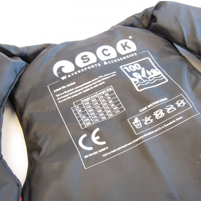 Σωσίβιο γιλέκο για θαλάσσια σπορ Universal SCK Kόκκινο (surf0304-UNIRD)